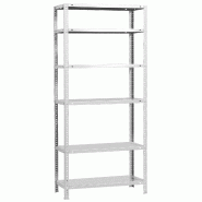 SimonRack Étagère métallique avec vis 2000x900x300 mm, 6 niveaux, point de flexion 75 kg, Blanc - Advantage - métal 8425437180064
