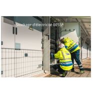 Système de stockage d'énergie par batteries BESS - TSG