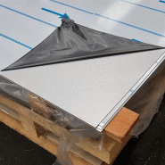 Plaque aluminium anodisé