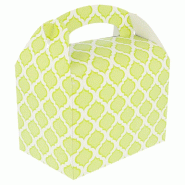 Boîte menu à emporter carton vert 17x16x10cm - par 300