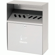 Cendrier argent mural | Bartscher - 860001