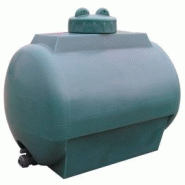 Citerne PE aérienne autoportante - volume de 140 l à 1200 l - couvercle vissant - vanne PPVC