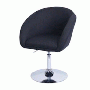 Décoshop26 - Chaise de salle à manger pivotante réglable en hauteur tissu/textile anthracite 04_0006309 - 3000261697237 Décoshop26 - Chaise de salle à manger pivotante réglable en hauteur tissu/textile anthracite 04_0006309 - 3000261697237