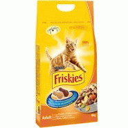 FRISKIES CROQUETTES ADULTE POULET FOIE ET LÉGUMES POUR CHAT 4KG FRISKIES CROQUETTES ADULTE POULET FOIE ET LÉGUMES POUR CHAT 4KG