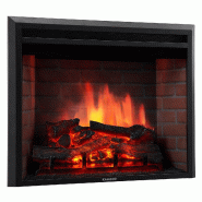 KAMINIO Cheminée électrique LUCA - Cheminée encastrable avec chauffage, effet de flamme 3D, 12 couleurs de flammes, télécommande - 23 pouces - EF01-23 KAMINIO Cheminée électrique LUCA - Cheminée encastrable avec chauffage, effet de flamme 3D, 12 couleurs de flammes, télécommande - 23 pouces - EF01-23