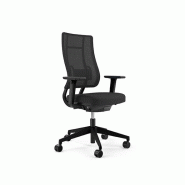 Siège de bureau synchrone Newback - Offre spéciale prix réduit - 4 positions blocables, hauteur d'assise réglable, soutien lombaire réglable, accoudoirs 3D Siège de bureau synchrone Newback - Offre spéciale prix réduit - 4 positions blocables, hauteur d'assise réglable, soutien lombaire réglable, accoudoirs 3D