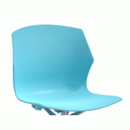 Tabouret haut No Frill - Mobel Linea - Bleu clair
