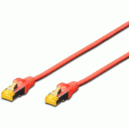 ASSMANN digitus câble patch cat 6a s/ftp, 7 m, rouge - rouge dk-1644-a-070/r