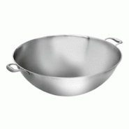 Bartscher Sauteuse wok inox à induction XXL 22 Litres, (Ø)510 mm - 4015613755274 Bartscher Sauteuse wok inox à induction XXL 22 Litres, (Ø)510 mm - 4015613755274