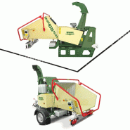 Broyeur de branches Negri R335 rotor marteaux