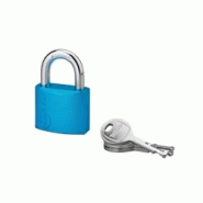 Cadenas à clé Colorful, laiton, intérieur, anse acier, 40mm, 3 clés - THIRARD - doré 3150269281140 Cadenas à clé Colorful, laiton, intérieur, anse acier, 40mm, 3 clés - THIRARD - doré 3150269281140