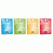 Calligraphe Lot de 10 Cahier Ligne 8000 A4, 96p./48 feuilles 90 g/m² piquées, couv. PP bleue, Séyès - 3210330181325