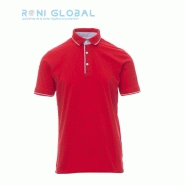 Polo de travail homme manches courtes en coton - Cambridge Payper - col Oxford bleu ciel et coutures renforcées Polo de travail homme manches courtes en coton - Cambridge Payper - col Oxford bleu ciel et coutures renforcées