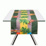 Chemin de table Excelsa Le Cirque Du Marrakech coton 45x140 cm multicolore - multicolore textile 68743 Chemin de table Excelsa Le Cirque Du Marrakech coton 45x140 cm multicolore - multicolore textile 68743