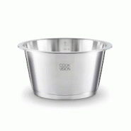 Cookvision - Casserole empilable 20 x 11,4 cm de 2,8 litres en Inox 6012000 - Acier inoxydable 18/10 6012000 Cookvision - Casserole empilable 20 x 11,4 cm de 2,8 litres en Inox 6012000 - Acier inoxydable 18/10 6012000