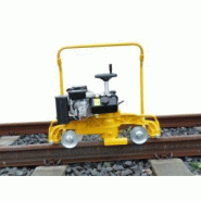 Décalamineuse de rails - nettoyage et préparation des surfaces ferroviaires