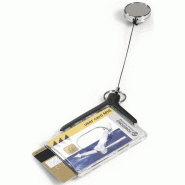 Durable Porte-carte de sécurité Card Holder de luxe pro Duo VE=10 pièces - 830858