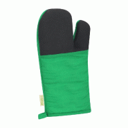 Gant Vert en coton biologique avec revêtement en caoutchouc - 5601316774262