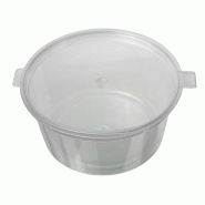 Pot à Sauce - Refermable - 90 ml - par 50 - transparent plastique polypropylène 3760394098874