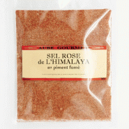MesZépices - Sel rose de l'Himalaya au piment fumé - Sachet de 250 g - 3662310213135