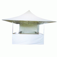 Abri Buvette Cocktails Avec Comptoir Réglable sur 3 Hauteurs