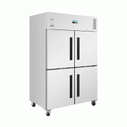 Armoire positive 1200 Litres, 4 portillons GN 2/1, 280 W, 220 V - MONO