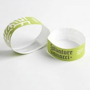 Bracelet rfid - eron - en papier dupont jetable pour événements