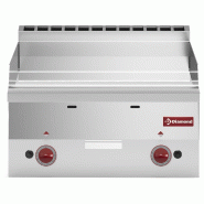Diamond - Plaque de cuisson gaz, surface lisse "chrome" -Top- - réf. G60/PLCD6T-N - AKS-G60/PLCD6T-N
