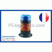 Gyrophare Gyroled KOMBI orange classe 2 rotatif, bleu classe 1 flash embase ISO STANDBY MERCURA 24604-00 Gyrophare Gyroled KOMBI orange classe 2 rotatif, bleu classe 1 flash embase ISO STANDBY MERCURA 24604-00