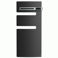 Radiateur sèche-serviettes connecté Serenis avec soufflerie mât droite 1500W Anthracite - Atlantic - 850511_0