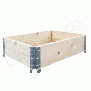 Rehausse de palette neuve - 800 x 600 X 195 X 20mm Rehausse de palette neuve - 800 x 600 X 195 X 20mm