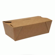 160 boîtes américaines étanches kraft – 2880 ml - 3000000188569