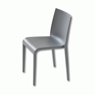 Chaise de restauration - Gris, Plastique, Empilable et al. NASSAU533