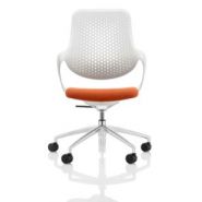 Coza - chaise de bureau - boss design - couleur blanc pur