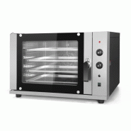 Equipementpro Four Pâtissier à Convection avec Humidificateur Électrique – 4 Niveaux (6000 W) - EC01E