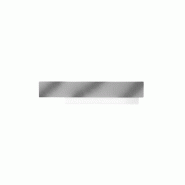 Gea Luce Doha - Applique Led 25W, Aluminium Blanc Et Acier, 3000K, 2110Lm, Design Linéaire Intérieur, 70X15Cm, Ip20 - argenté 8000000135988