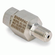 41146, Raccord Haute Pression, Adapteur, .38" F cône - 1/4" M NPTF