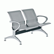 Banc d'accueil métallique 2 à 5 places Banc d'accueil métallique 2 à 5 places