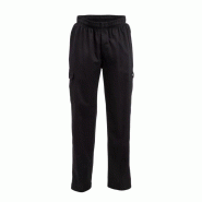 Pantalon de cuisine mixte Chef Works Slim Fit Cargo noir XL - XL 0615402648943