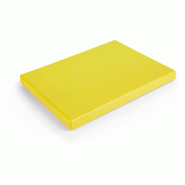 Planche à découper jaune polyéthylène 26,5 x 16,2 x 2 CM Lacor - jaune plastique 60574