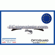 Rampe Optoguard Defender orange 2022mm avec supports universels LEDSON Rampe Optoguard Defender orange 2022mm avec supports universels LEDSON