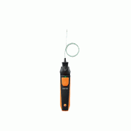 Testo 915i - Thermomètre sans fil avec sonde flexible (TC type K) - Commande via Smartphone