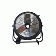 Ventilateur sur pied KRS AX10 en aluminium 9.900 m³/h  760 x 290 x 770  180 W, noir - noir aluminium AX10