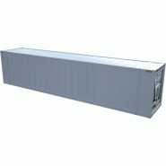 Conteneur frigorifique 45 pieds Pallet Wide - Longueur 13m - Surface 84m3 : une solution idéale pour le stockage et le transport  jusqu'à 33 palettes Europe