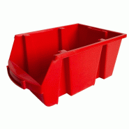 Bac à bec superposable de 1L à 28L - Rouge / 10 L