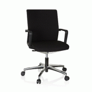 Chaise de bureau / Chaise bureau MOVE-TEC 3 D tissu noir hjh OFFICE - noir polyester 608908