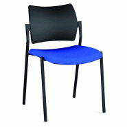 Chaise polyvalente Amets assise tapissée - SOKOA - Bleu