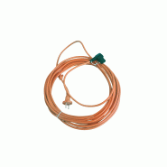 Cordon alimentation electrique 10 metres avec fiche pour aspirateur hitachi