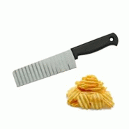 Couteau à lame ondulée pour frites, légumes et fruits Nirosta - Acier inoxydable 18/10 5051126822163 Couteau à lame ondulée pour frites, légumes et fruits Nirosta - Acier inoxydable 18/10 5051126822163