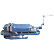 Etau machine en fonte haute qualité - base tournante 0-360° - 200 mm_0